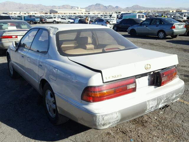 JT8GK13T0R0064877 - 1994 LEXUS ES 300 WHITE photo 3