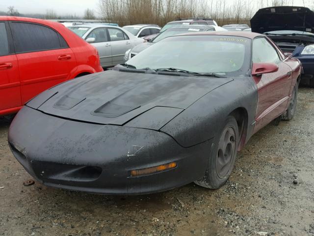 2G2FS22S2P2202608 - 1993 PONTIAC FIREBIRD MAROON photo 2