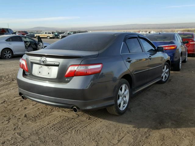 4T1BK46K77U504014 - 2007 TOYOTA CAMRY NEW CHARCOAL photo 4