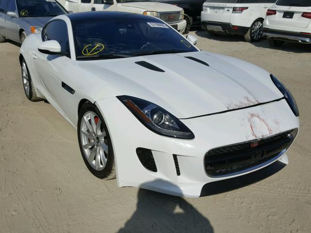 SAJWA6AT8H8K46618 - 2017 JAGUAR F-TYPE WHITE photo 1