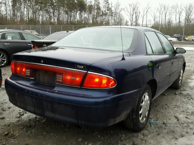 2G4WS52J731186261 - 2003 BUICK CENTURY CU BLUE photo 4