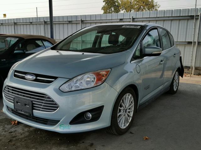 1FADP5CU3DL548089 - 2013 FORD C-MAX PREM BLUE photo 2