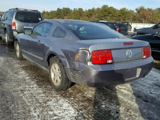 1ZVFT80N875338963 - 2007 FORD MUSTANG GRAY photo 3