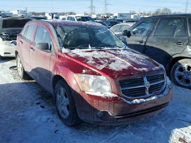 1B3HB48BX7D589105 - 2007 DODGE CALIBER SX RED photo 1