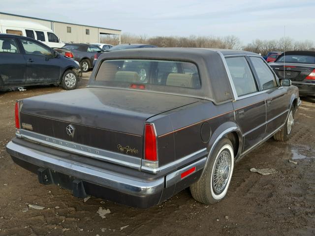 1C3BU663XJD174514 - 1988 CHRYSLER NEW YORKER BROWN photo 4