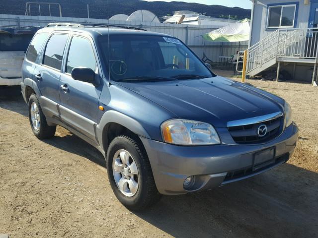 4F2CU09151KM35017 - 2001 MAZDA TRIBUTE LX BLUE photo 1