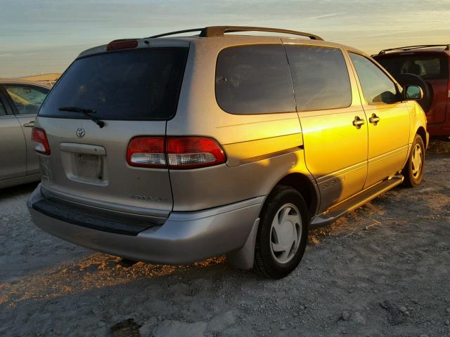 4T3ZF13C13U517213 - 2003 TOYOTA SIENNA LE TAN photo 4