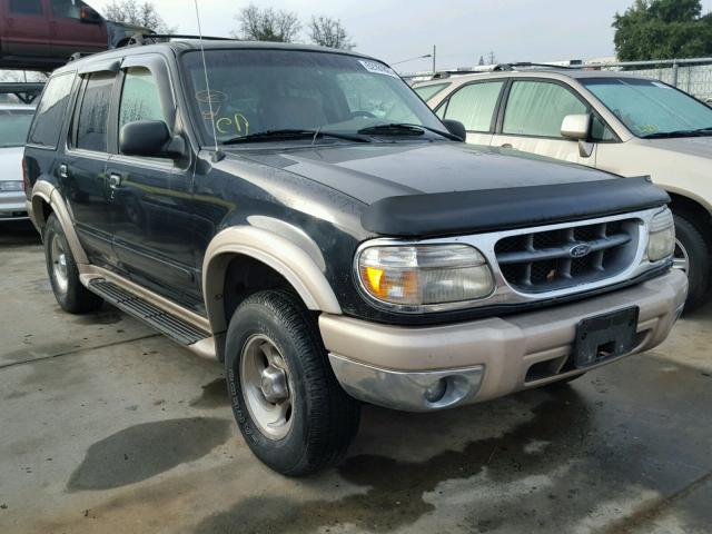 1FMDU34E3XZB60615 - 1999 FORD EXPLORER BLACK photo 1