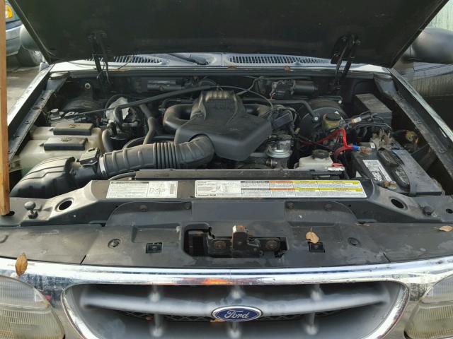 1FMDU34E3XZB60615 - 1999 FORD EXPLORER BLACK photo 7