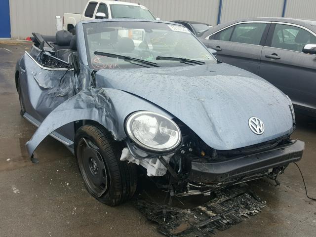 3VW507AT7GM813167 - 2016 VOLKSWAGEN BEETLE S/S 蓝色 照片 1