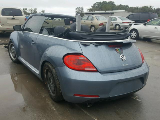 3VW507AT7GM813167 - 2016 VOLKSWAGEN BEETLE S/S 蓝色 照片 3