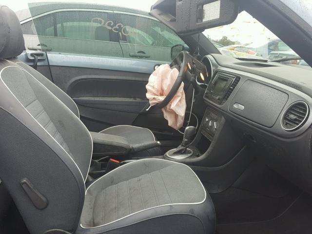 3VW507AT7GM813167 - 2016 VOLKSWAGEN BEETLE S/S 蓝色 照片 5