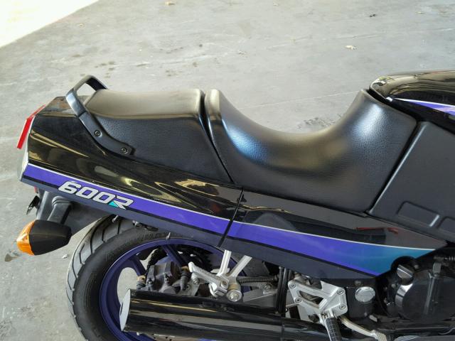 JKAZX4C1XTB516464 - 1996 KAWASAKI ZX600 C BLACK photo 6