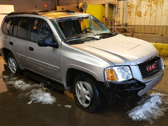 1GKDT13S742446799 - 2004 GMC ENVOY SILVER photo 4