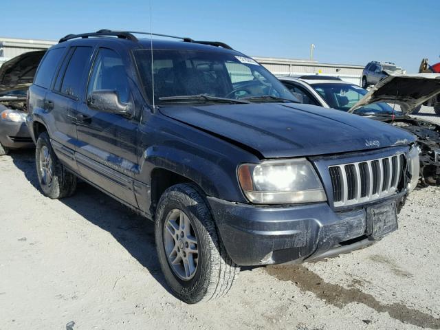 1J4GW48S94C175193 - 2004 JEEP GRAND CHER BLUE photo 1