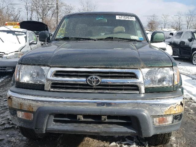 JT3HN86R9Y0320894 - 2000 TOYOTA 4RUNNER SR GREEN photo 9