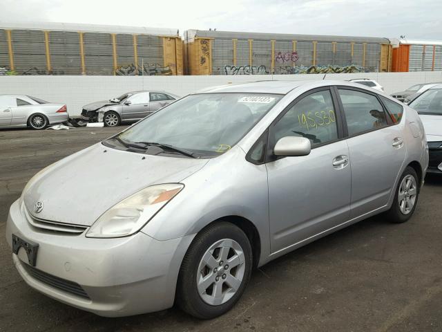 JTDKB20U240075662 - 2004 TOYOTA PRIUS SILVER photo 2