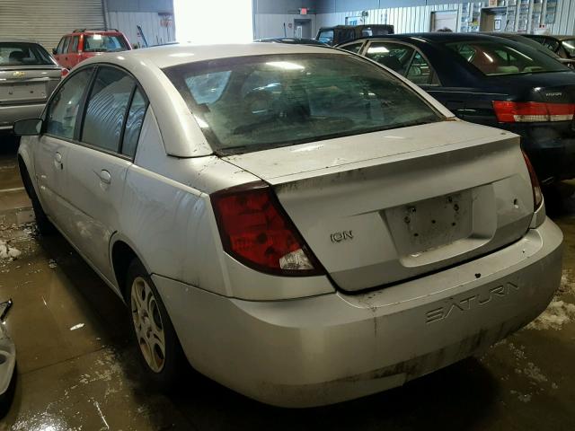 1G8AJ52F03Z135473 - 2003 SATURN ION LEVEL იასამნისფერი ფოტო 3