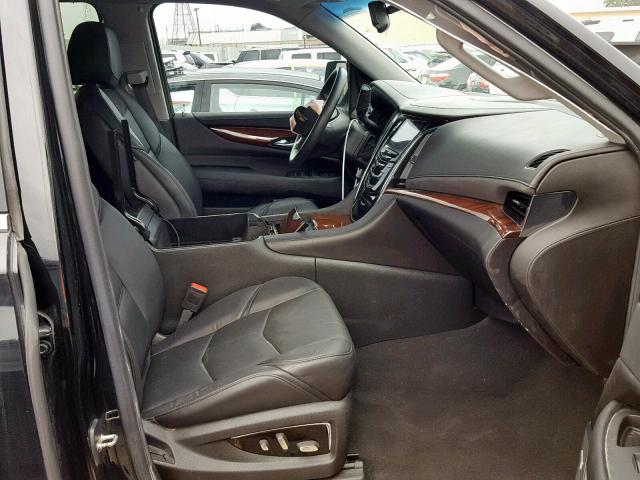 1GYS3SKJ2FR667328 - 2015 CADILLAC ESCALADE E BLACK photo 5