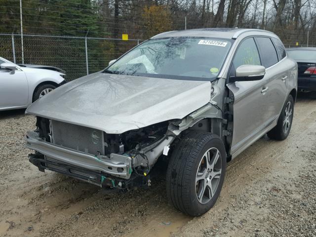 YV4902RK4F2705689 - 2015 VOLVO XC60 T6 GRAY photo 2