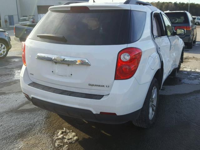 2GNFLNEK4D6261080 - 2013 CHEVROLET EQUINOX LT WHITE photo 4