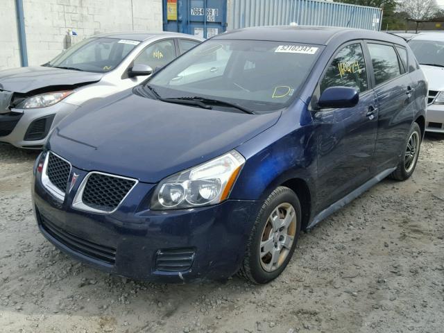 5Y2SP67069Z424739 - 2009 PONTIAC VIBE BLUE photo 2