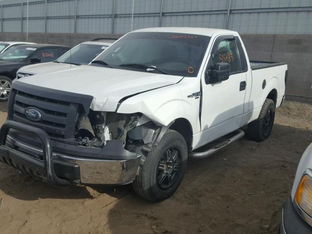 1FTMF1CW5AKE46298 - 2010 FORD F150 WHITE photo 2