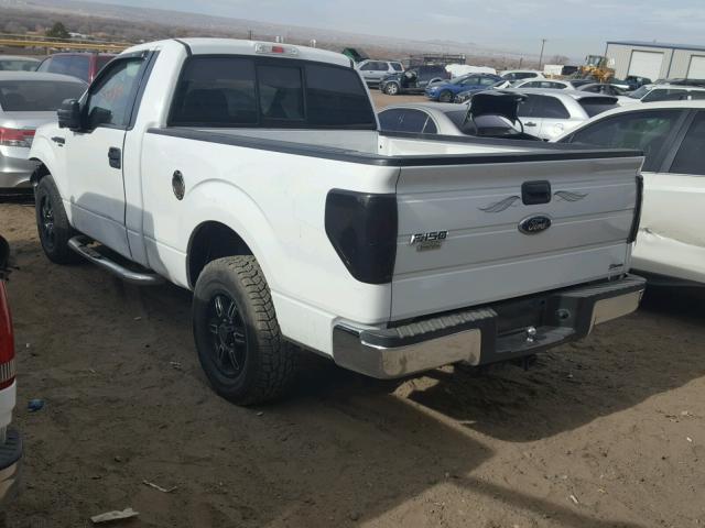 1FTMF1CW5AKE46298 - 2010 FORD F150 WHITE photo 3