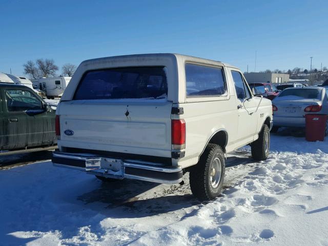 1FMEU15N9MLA17593 - 1991 FORD BRONCO U10 CREAM photo 4