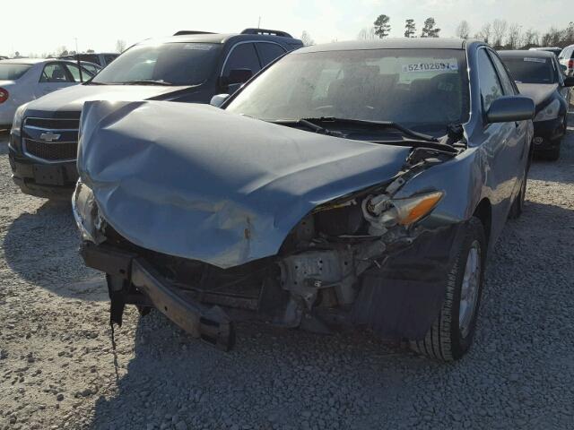 4T1BE46K58U782838 - 2008 TOYOTA CAMRY CE GREEN photo 2