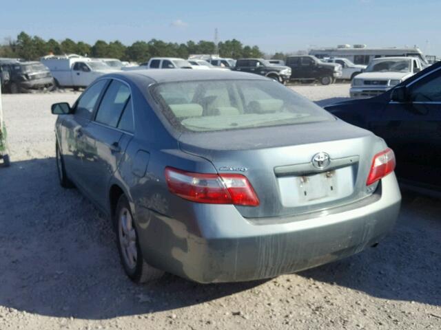 4T1BE46K58U782838 - 2008 TOYOTA CAMRY CE GREEN photo 3