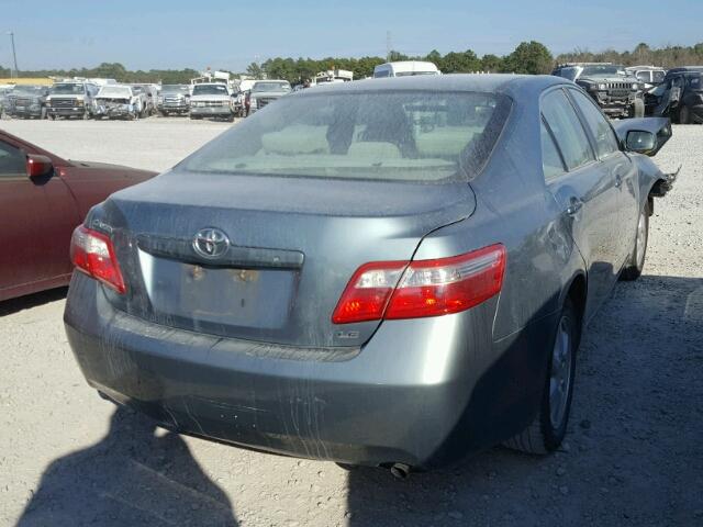 4T1BE46K58U782838 - 2008 TOYOTA CAMRY CE GREEN photo 4