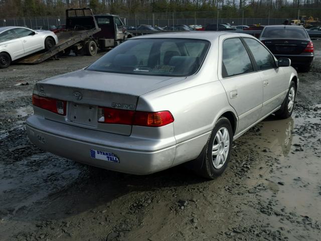 4T1BG22K11U861031 - 2001 TOYOTA CAMRY CE SILVER photo 4