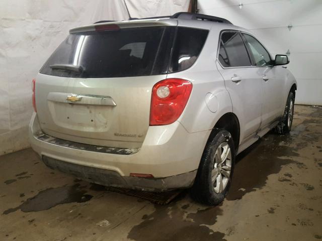 2GNFLFEK1F6221984 - 2015 CHEVROLET EQUINOX LT SILVER photo 4