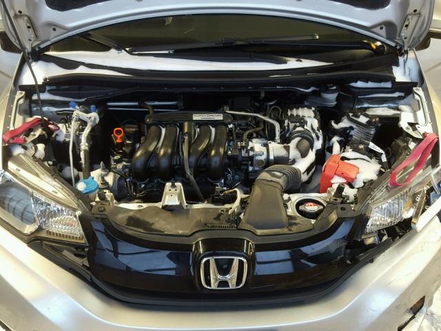 3HGGK5H5XFM709239 - 2015 HONDA FIT LX SILVER photo 7