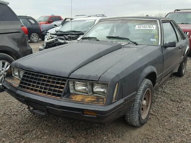 9F03F176734 - 1979 FORD MUSTANG BLACK photo 2