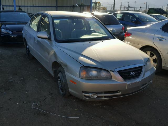 KMHDN46D85U127689 - 2005 HYUNDAI ELANTRA GL GOLD photo 1