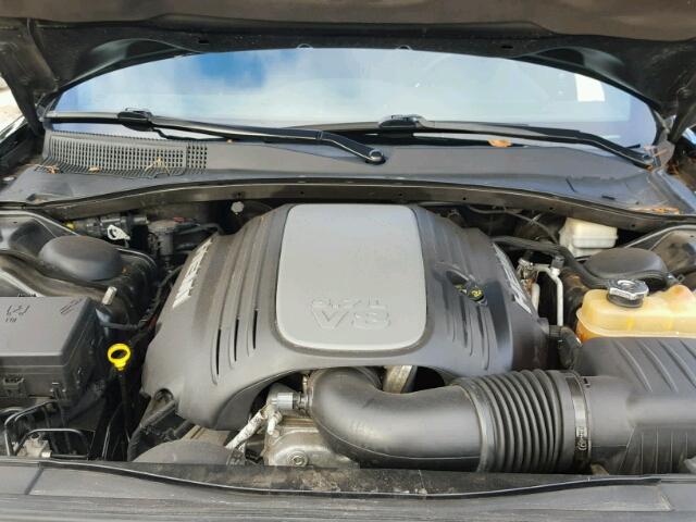 2C3CCADTXCH315455 - 2012 CHRYSLER 300 V8 BLACK photo 7