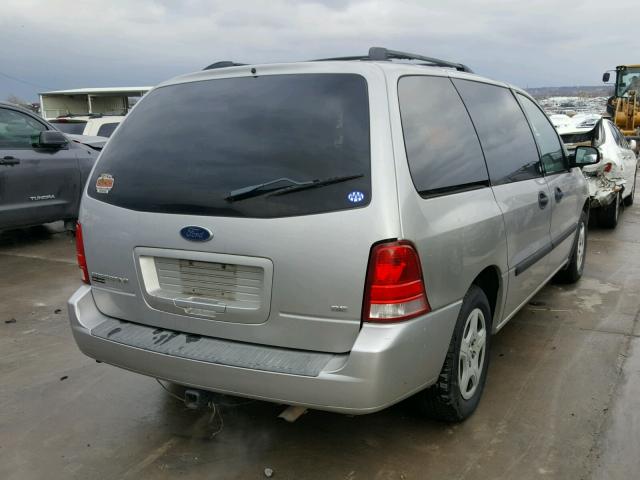 2FMZA51616BA62966 - 2006 FORD FREESTAR S GRAY photo 4