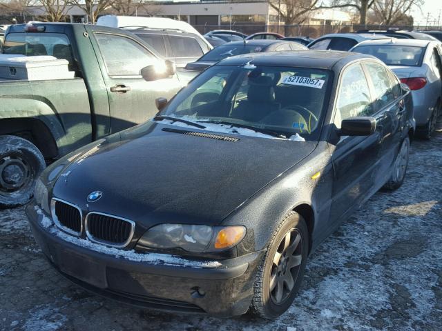 WBAET37434NJ47250 - 2004 BMW 325 I BLACK photo 2