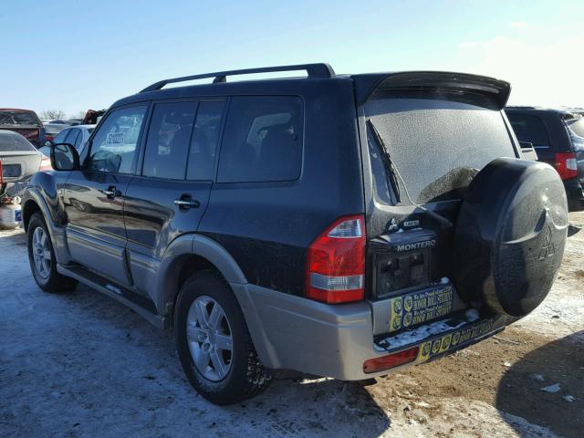 JA4MW51S06J004012 - 2006 MITSUBISHI MONTERO LI BLACK photo 3