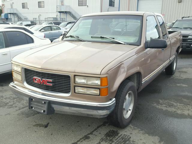 2GTEC19R9V1528202 - 1997 GMC SIERRA C15 BEIGE photo 2