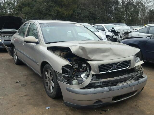 YV1RS61R222178348 - 2002 VOLVO S60 BROWN photo 1