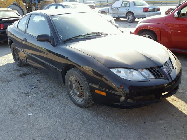 1G2JB12F337276596 - 2003 PONTIAC SUNFIRE BLACK photo 1