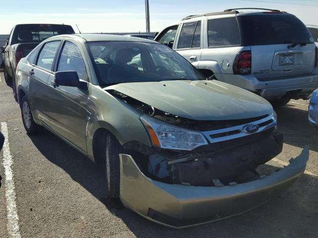 1FAHP35NX8W219468 - 2008 FORD FOCUS SE GREEN photo 1