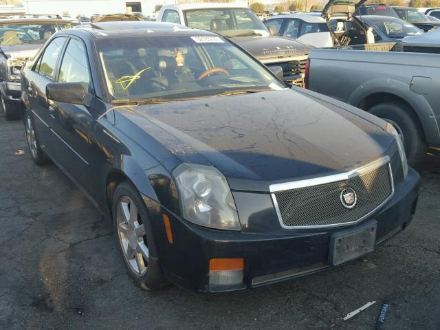 1G6DM577140186694 - 2004 CADILLAC CTS BLACK photo 1