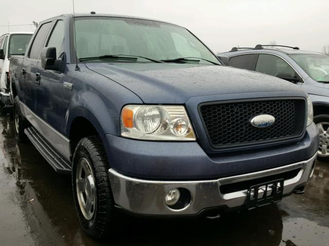 1FTPW14596FA37482 - 2006 FORD F150 SUPER BLUE photo 1