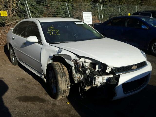 2G1WC5E32D1123075 - 2013 CHEVROLET IMPALA LTZ WHITE photo 1