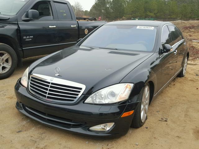 WDDNG71XX8A174840 - 2008 MERCEDES-BENZ S 550 BLACK photo 2