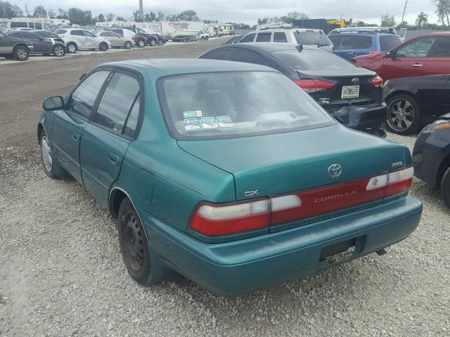 2T1BB02E0VC188060 - 1997 TOYOTA COROLLA DX GREEN photo 3